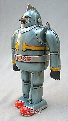 Vintage Wind Up Tetsujin 28 Robot with Box by Osaka Tin Toy Institute