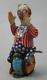 Vintage Wind-Up Toy Clown on Unicycle Japan