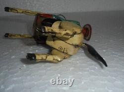 Vintage Wind Up Y Trademark Horse Rider Litho Tin Toy, Japan
