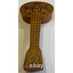 Vintage Wood Mandolin Scandia Toys Los Angeles Pasadena 1940s 1950s Swedish