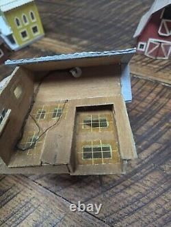 Vintage Wooden Building Schoolhouse Western Mercantile Blacksmith 132