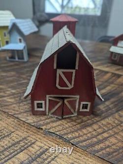 Vintage Wooden Building Schoolhouse Western Mercantile Blacksmith 132