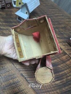 Vintage Wooden Building Schoolhouse Western Mercantile Blacksmith 132