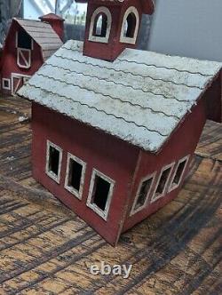 Vintage Wooden Building Schoolhouse Western Mercantile Blacksmith 132