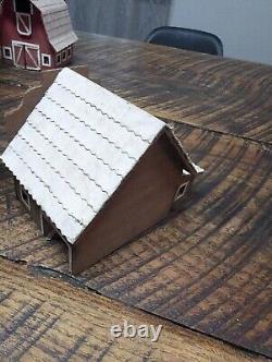 Vintage Wooden Building Schoolhouse Western Mercantile Blacksmith 132
