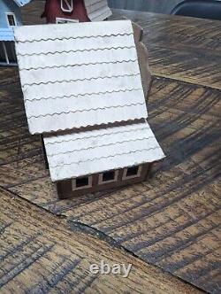 Vintage Wooden Building Schoolhouse Western Mercantile Blacksmith 132
