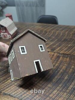 Vintage Wooden Building Schoolhouse Western Mercantile Blacksmith 132