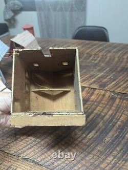 Vintage Wooden Building Schoolhouse Western Mercantile Blacksmith 132
