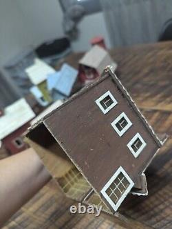 Vintage Wooden Building Schoolhouse Western Mercantile Blacksmith 132