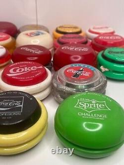 Vintage Yo-Yo's Lot of 28 mixed, used, multi year, multi brand