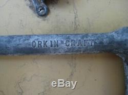 Vintage antique tin wind up toys boat orkin, bing carette