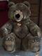 Vintage brown teddy bear plush