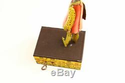 Vintage c. 1926 Marx Somstepa Jigger Dancer Tin Wind Up Toy Black Americana