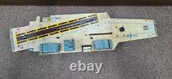 Vintage old rare collectible Battery Operated AIR CRAFT CARRIER Marx toy