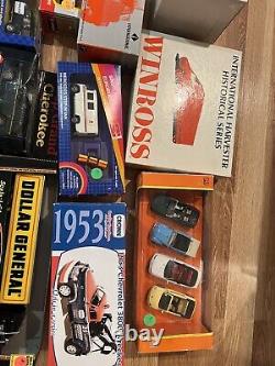 Vintage toy car lot