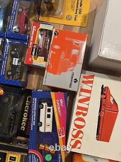 Vintage toy car lot