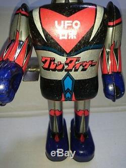 Vintage wind up Grendizer Tin