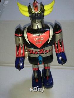 Vintage wind up Grendizer Tin