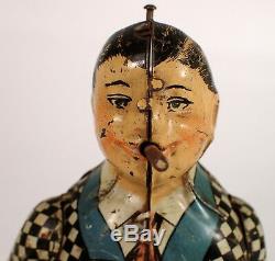 Vtg 1930'S MARX Joe Penner & His Duck Goo Goo TIN Wind Up Walker Character Toy