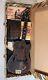 Vtg 1965 Emenee Tiger Toy Guitar With Amplifier 1670 With Box/Case Instr Mip