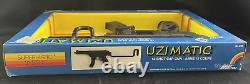 Vtg 1978 Edison Giocattoli 1978 Uzi Gun Uzimatic Toy Made in Italy RARE #266