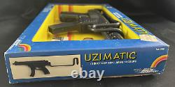 Vtg 1978 Edison Giocattoli 1978 Uzi Gun Uzimatic Toy Made in Italy RARE #266