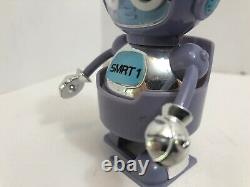 Vtg'82 SMRT 1 Robot Wind-up Toy Walt Disney World Epcot Center CommuniCore NM