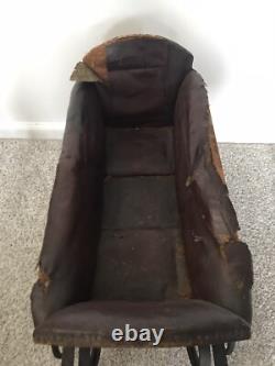 Vtg Antique Victorian Baby Doll Carriage Pram Stroller Goth Decor 1800s 1900s