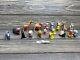 Vtg Lot of 16 Plastic Figure Zoo Animals Various Colors 1-2.5 Made in Hong Kong