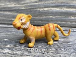 Vtg Lot of 16 Plastic Figure Zoo Animals Various Colors 1-2.5 Made in Hong Kong