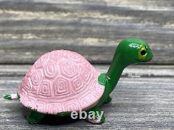 Vtg Lot of 16 Plastic Figure Zoo Animals Various Colors 1-2.5 Made in Hong Kong