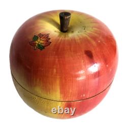 Vtg Rare Wood Apple Roulette Horse Racing Game Made in Occupied Japan