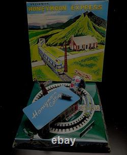 Vtg. Toy 1966 Mechanical'Honeymoon Express', Orig Box, New Old Stock, works