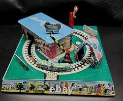 Vtg. Toy 1966 Mechanical'Honeymoon Express', Orig Box, New Old Stock, works