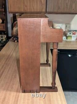 WORKING & VIDEO! Vintage Shoenhut 25 Key Chromatic Toy Piano Antique