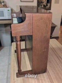 WORKING & VIDEO! Vintage Shoenhut 25 Key Chromatic Toy Piano Antique