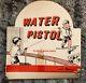 Water Pistol Toy in Store Display Box Squirting Unused Vintage 36 Old Toys NOS