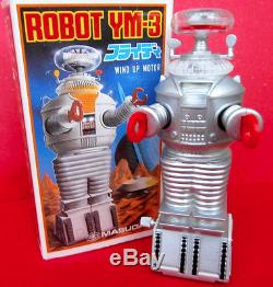 Wholesale 36 Vintage Masudaya Robot Ym-3 Wind Up Toy Lost In Space 4.5 Tall