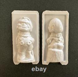 Willie Wonka and the Chocolate Factory Candy Mold Kit, Vintage 1970s Great Set