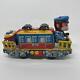 Wind-up tin toy Monkey line Train M-58 MADE IN JAPAN vintage