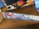 Wolverine Ski Jumper, Tin Litho, Spring-Activated Toy, With Skiier and Mountain