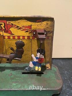 Wolverine Sunny Andy Fun Fair Metal Wind-Up Toy 1929 Working