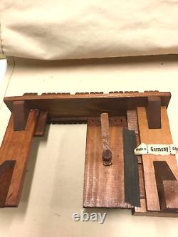 Wooden Fort Apache model very old made in Germany in original box