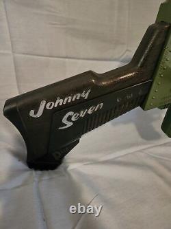 Working 1964 Topper Toys Johnny Seven One Man Army With3 Missles, 10 Bullets J7OMA