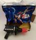 Works! Wham-O 1978 Air Blaster Toy Pump Air Gun Tested Shoots Vintage Excellent