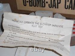 Ww2 U Bomb Jap Carrier Maru Game Wood Japanese Aircraft Carrier Box Instructions