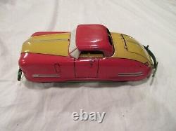 Wyandotte Convertible Coupe Wind-up Pressed Steel 1939 NICE WORKING