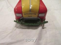 Wyandotte Convertible Coupe Wind-up Pressed Steel 1939 NICE WORKING