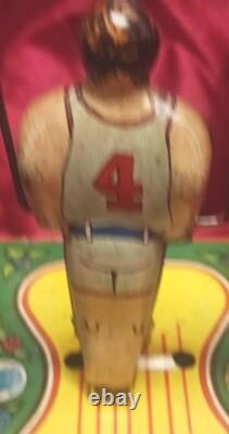 Wyandotte Tin Wind Up Toy Man On The Flying Trapeze Sport Athletic WORKING 1941