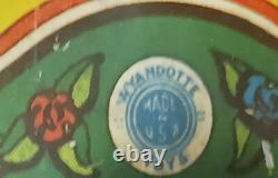 Wyandotte Tin Wind Up Toy Man On The Flying Trapeze Sport Athletic WORKING 1941